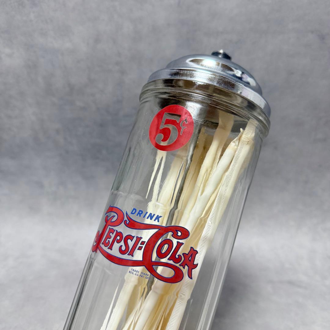 80sPEPSI COLA STRAW HOLDERペプシストローホルダー箱付き