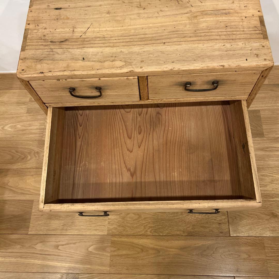 古家具　古道具　生活雑貨　蚤の市　ふるい桐の小引出し