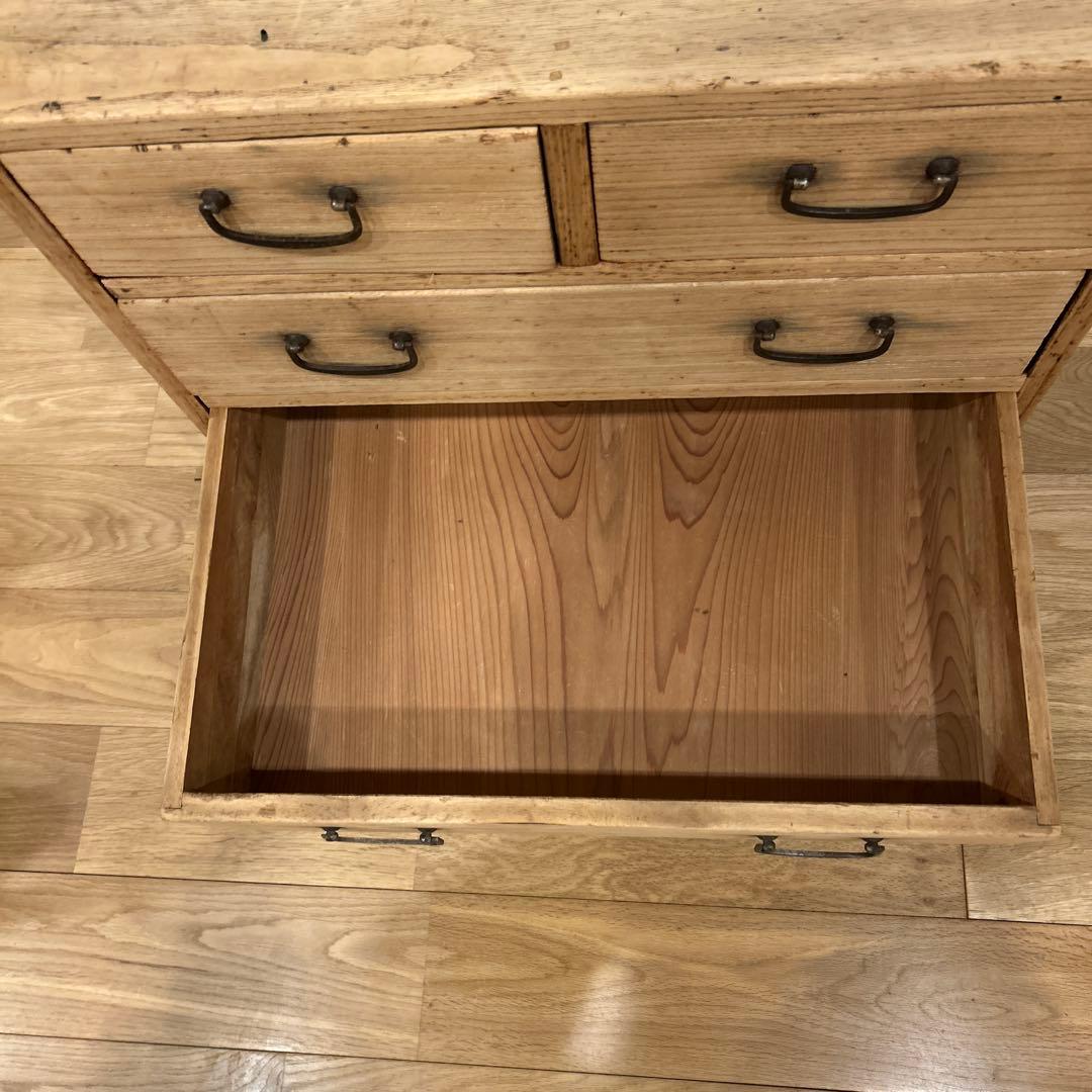 古家具　古道具　生活雑貨　蚤の市　ふるい桐の小引出し