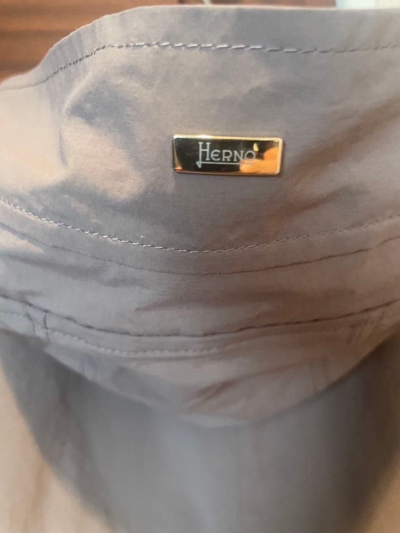 Herno フード付きナイロンモッズコート　42