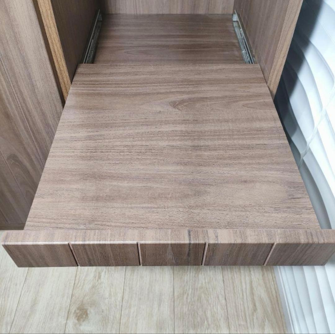 キッチンボード 120 カップボード　食器棚　レンジボード　直接取引可　山口