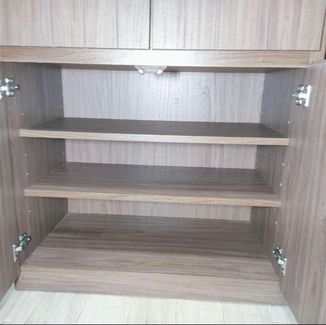 キッチンボード 120 カップボード　食器棚　レンジボード　直接取引可　山口