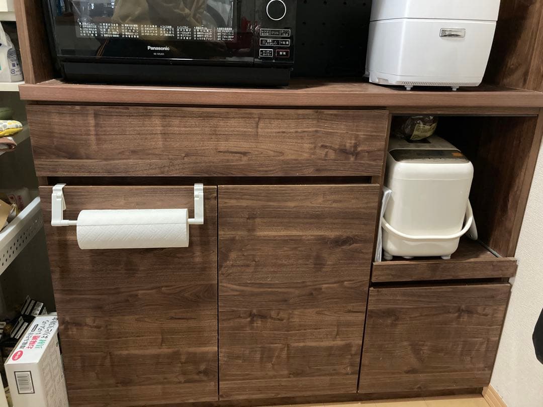 キッチンボード 120 カップボード　食器棚　レンジボード　直接取引可　山口