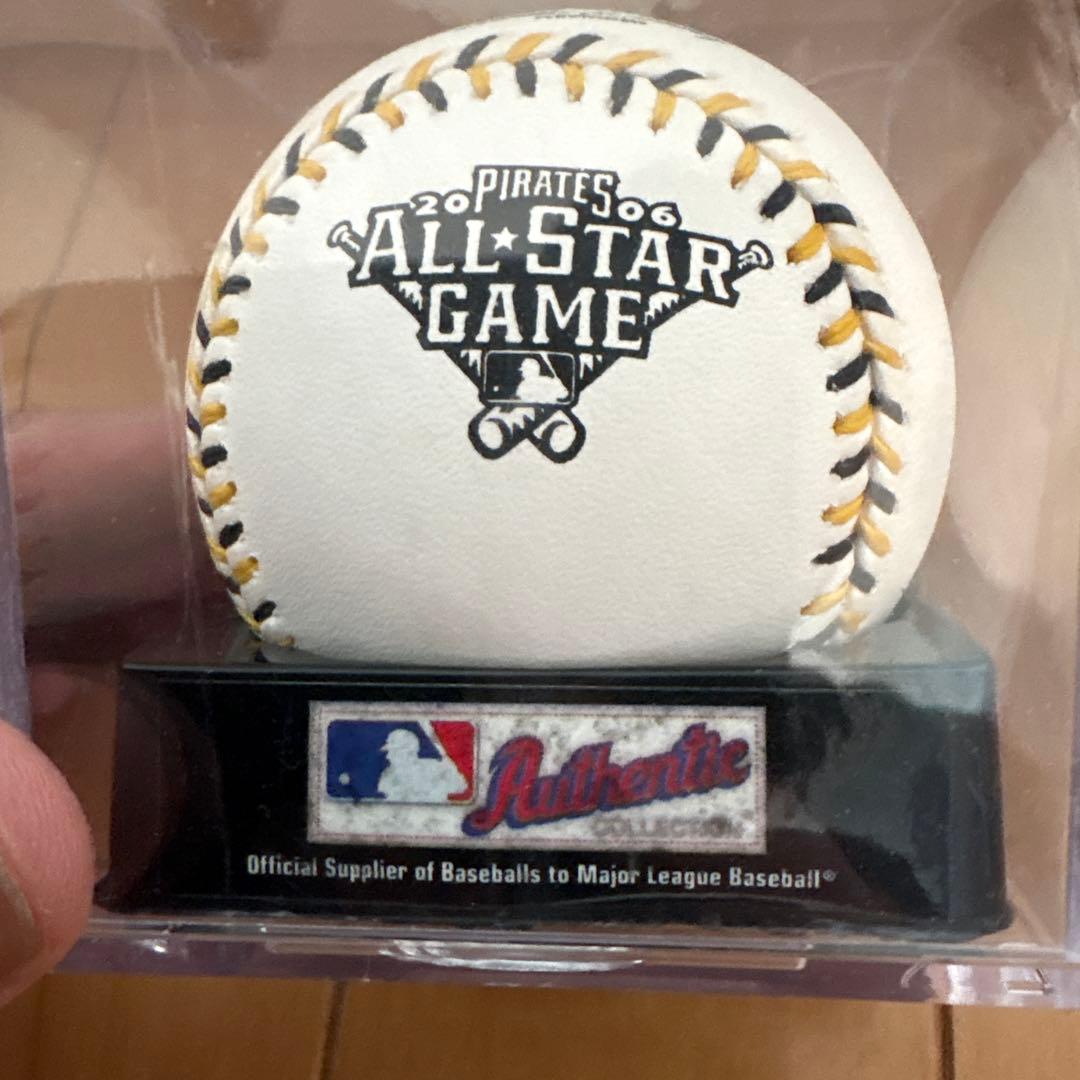 MLB2006年オールスターゲーム公式ボール ケース付き　パイレーツモデル