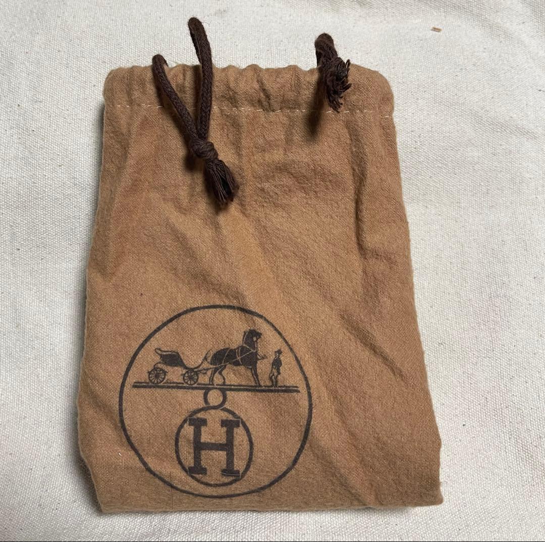 【最終価格】エルメス　スエードクラッチバッグ　保存袋あります