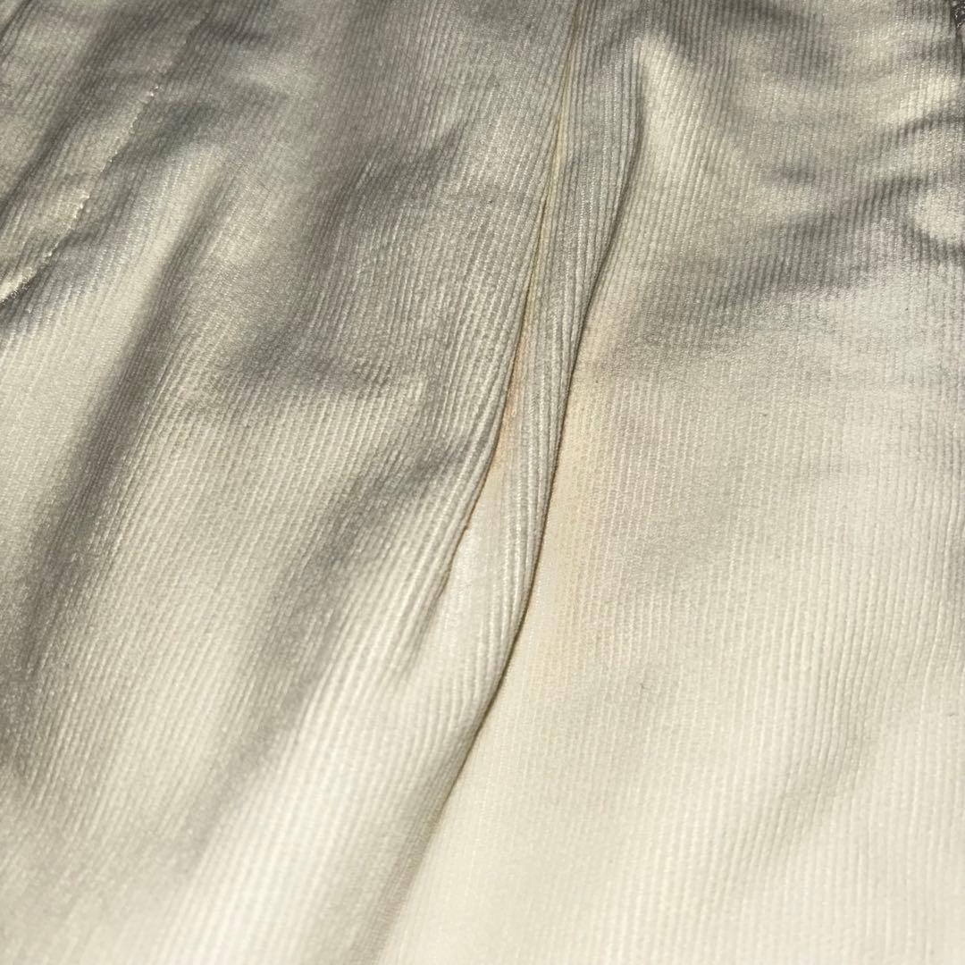 新品、シナコバ　SINA COVA、パンツ、コーデュロイ、L 84、ホワイト、白