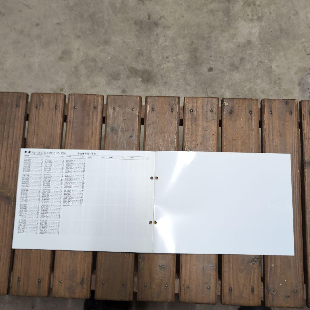 五*呂様 Kawasaki Ninja 250R サービスマニュアル・パーツカタ