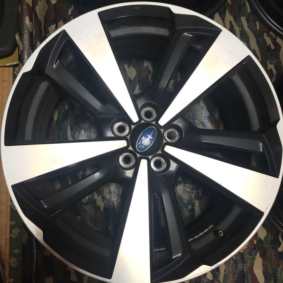 スバル　インプレッサG4系　18インチアルミ　4本セット　純正