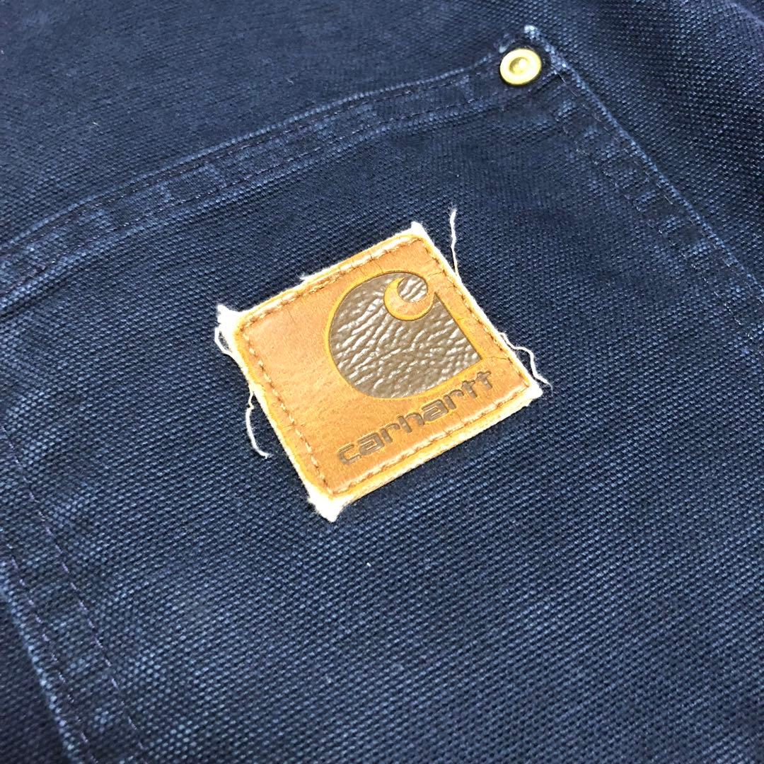 カーハート　ミシガンチョアコート　ネイビー　ブランケット