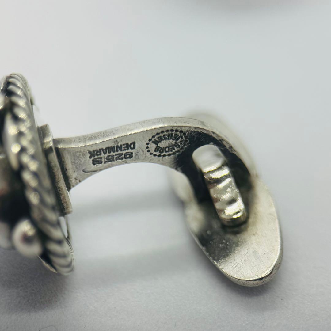 ジョージジェンセン カフス ヘマタイト 17 SV925 シルバー スーツ