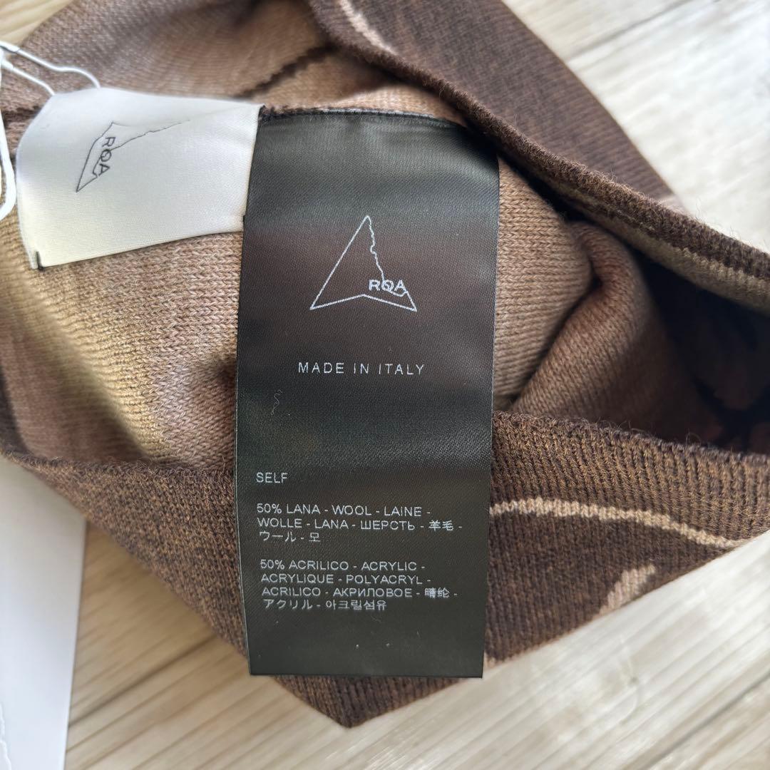 新品 ROA Beanie Logo ロア ビーニー ブラウン ロアハイキング