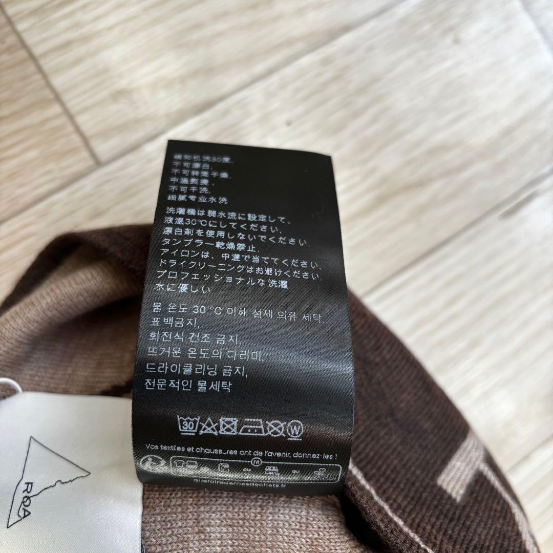 新品 ROA Beanie Logo ロア ビーニー ブラウン ロアハイキング