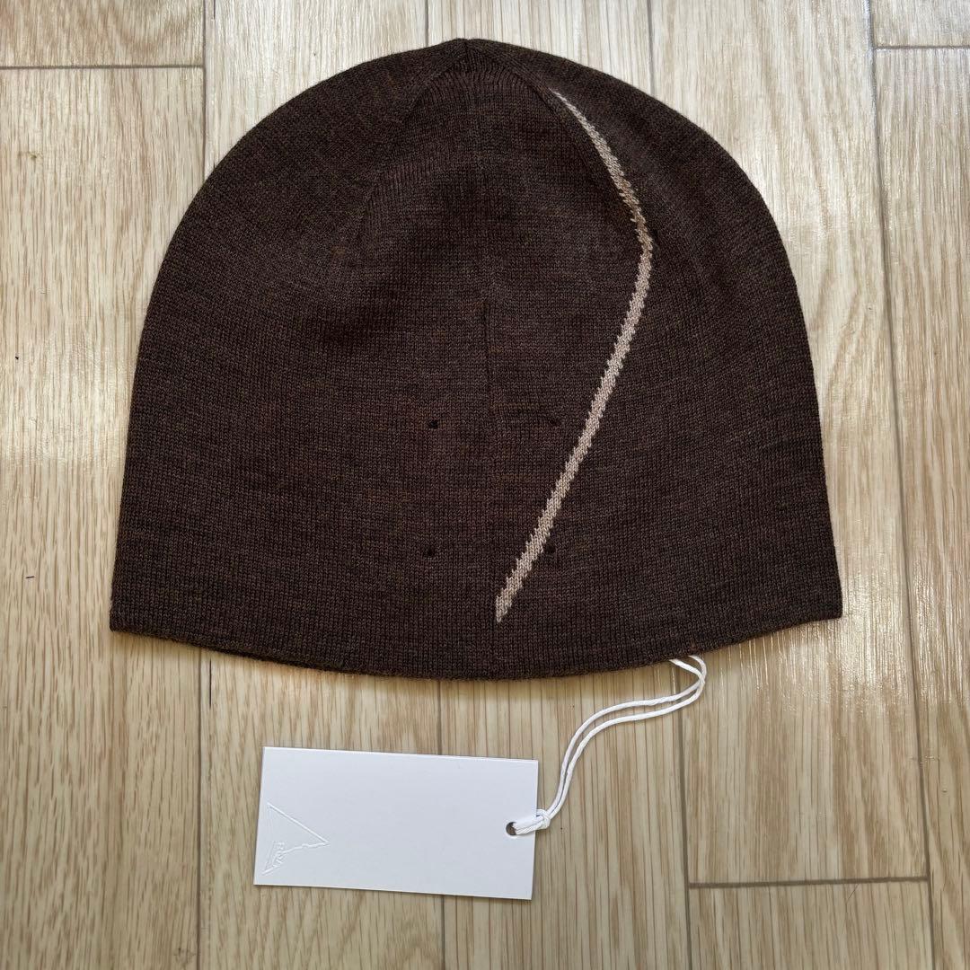 新品 ROA Beanie Logo ロア ビーニー ブラウン ロアハイキング