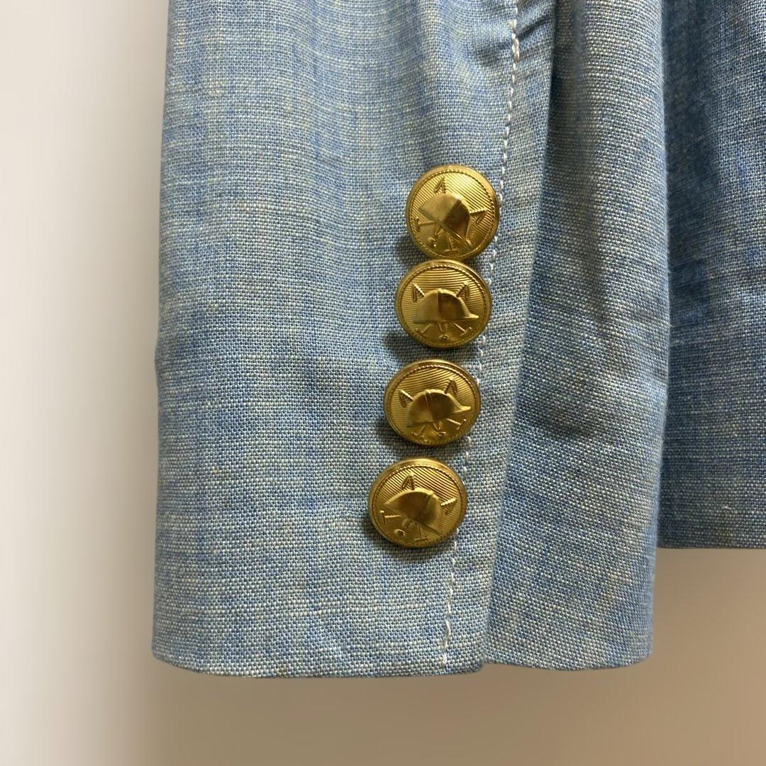 【ラルフローレン】ジャケット　シャンブレーサイズ2