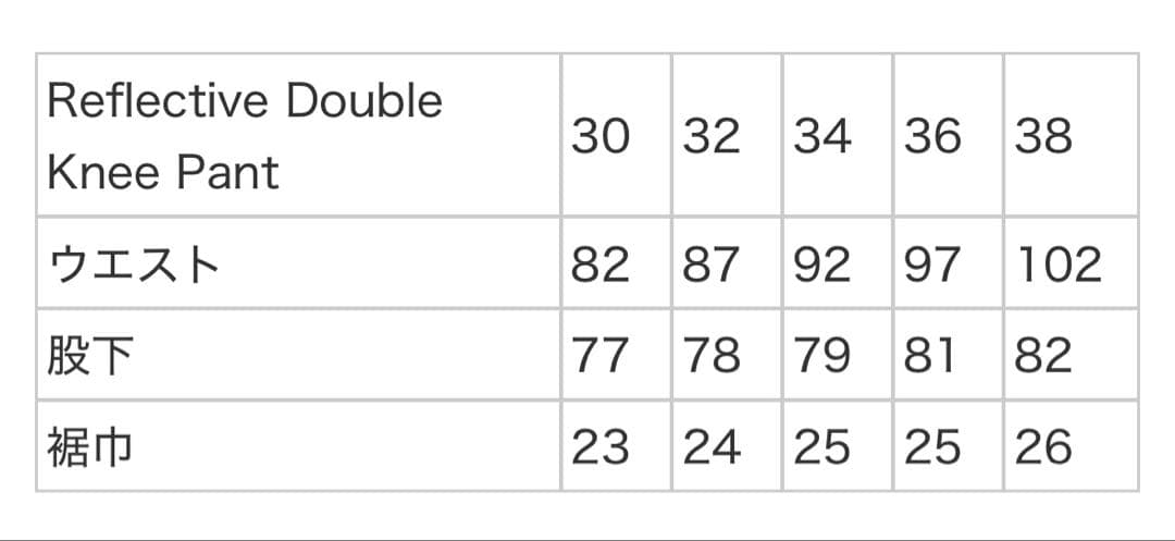 【32】Supreme Reflective Double Knee Pant