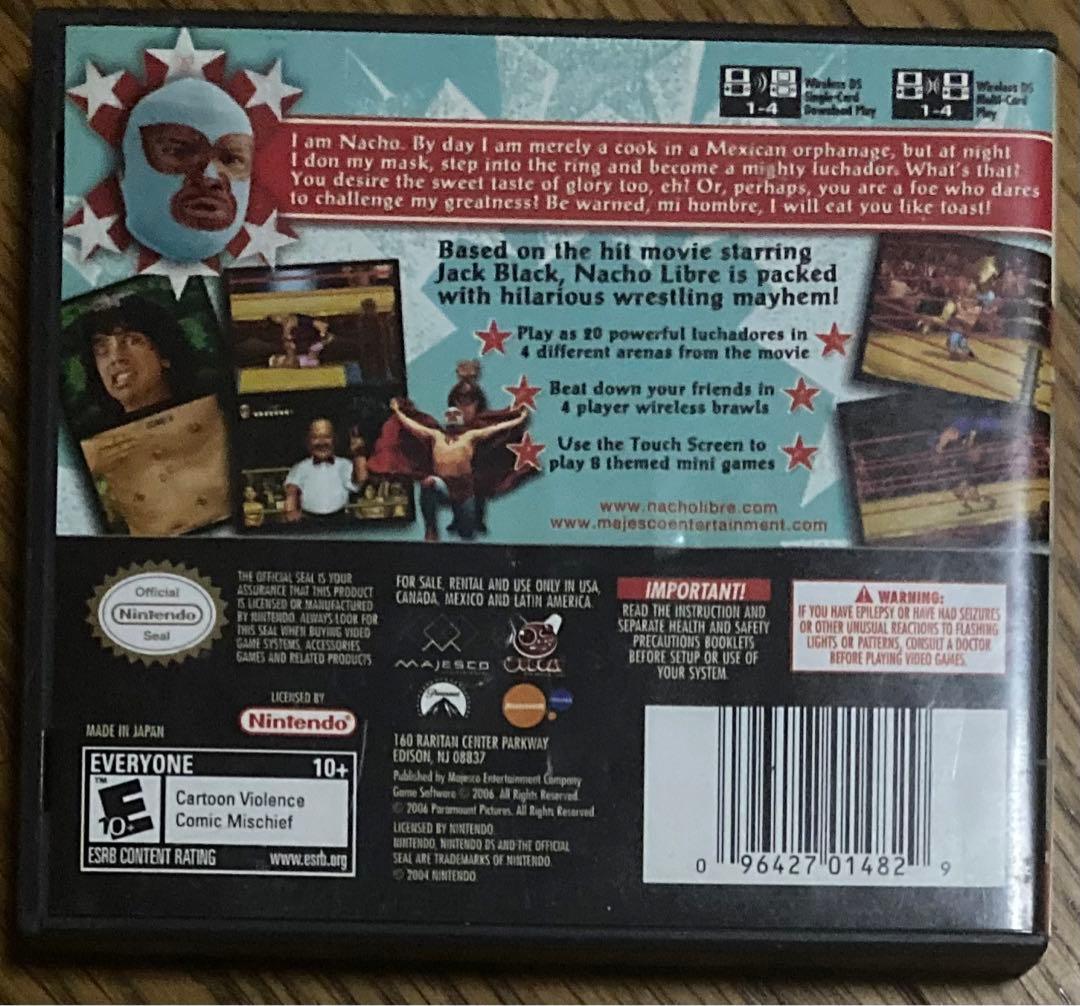 DS対戦セット：ナチョリブレ（北米版、日本未発売）