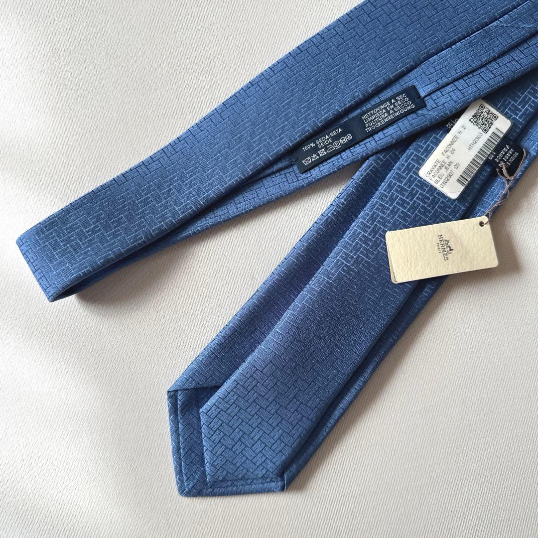 専用です。　　エルメス ネクタイ 《ファソネ H》 24 7 cm 新品 未使用