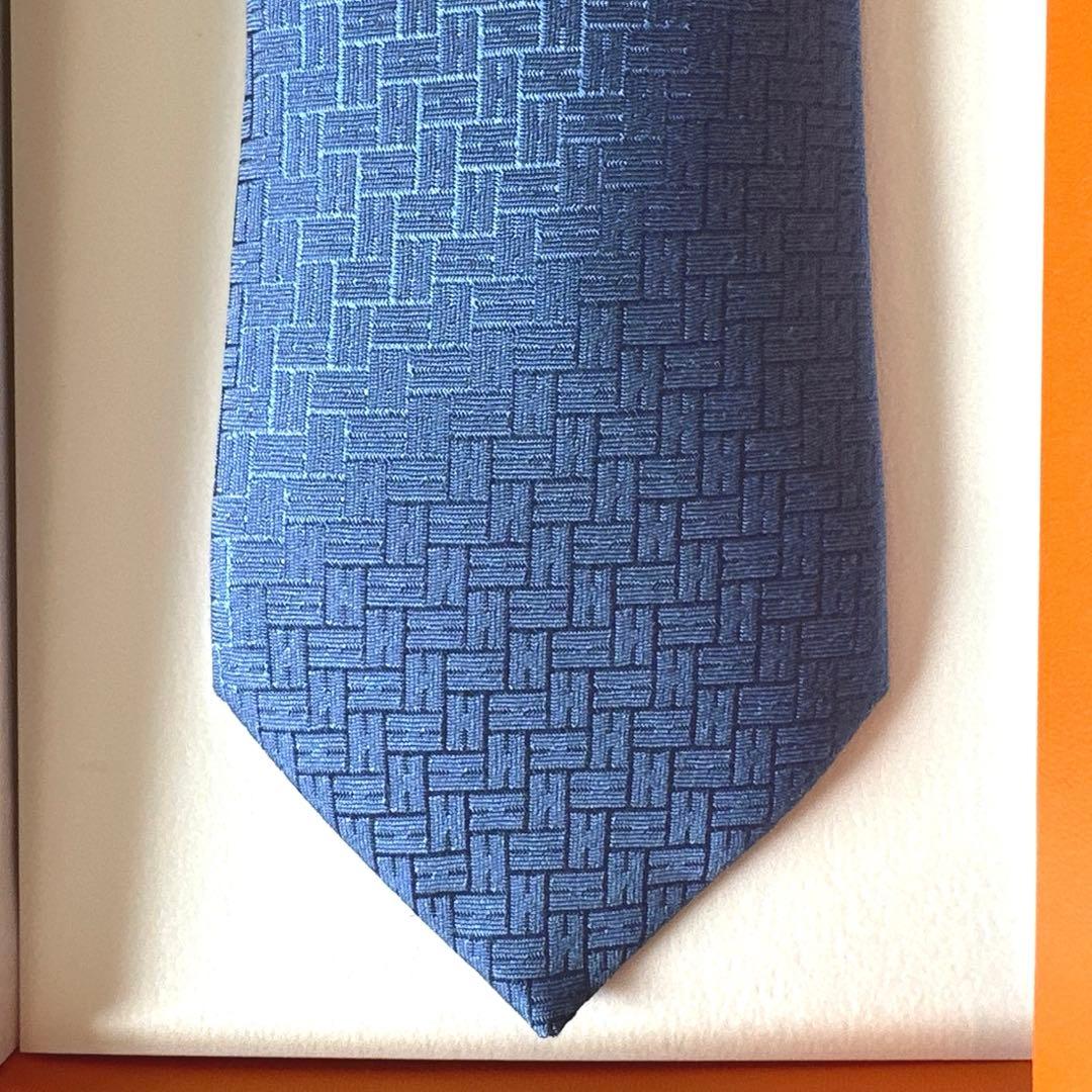 専用です。　　エルメス ネクタイ 《ファソネ H》 24 7 cm 新品 未使用