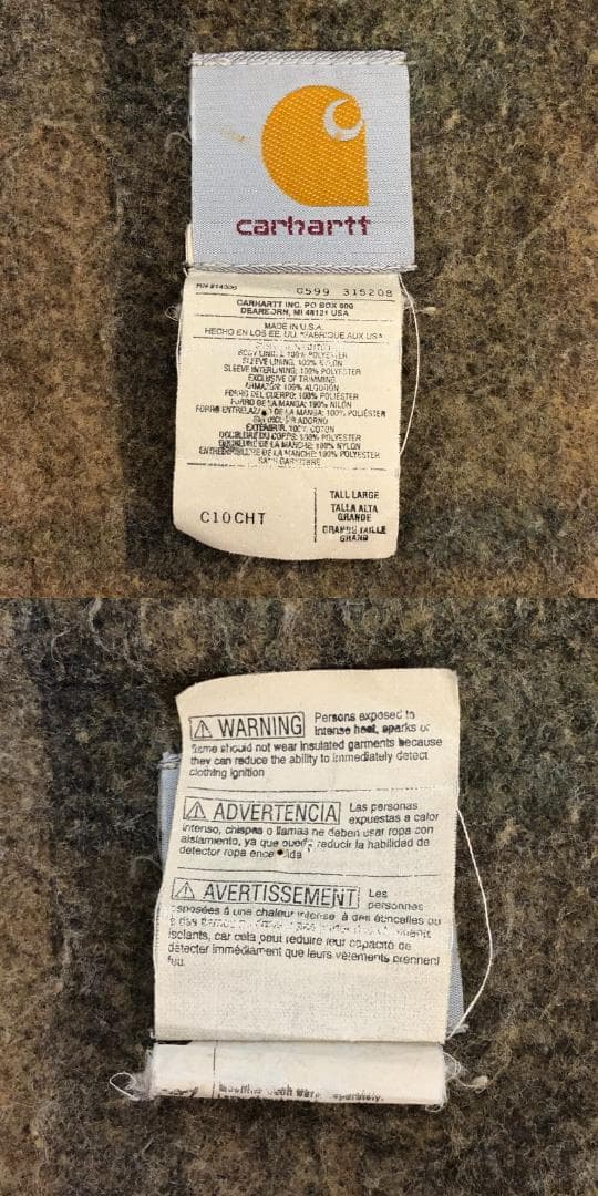 カーハート Carhartt ダックジャケット TL