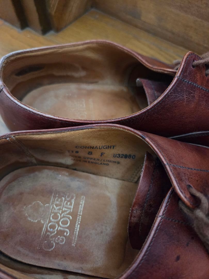 Crockett & Jones CORNVAUGHT 8F ブラウン