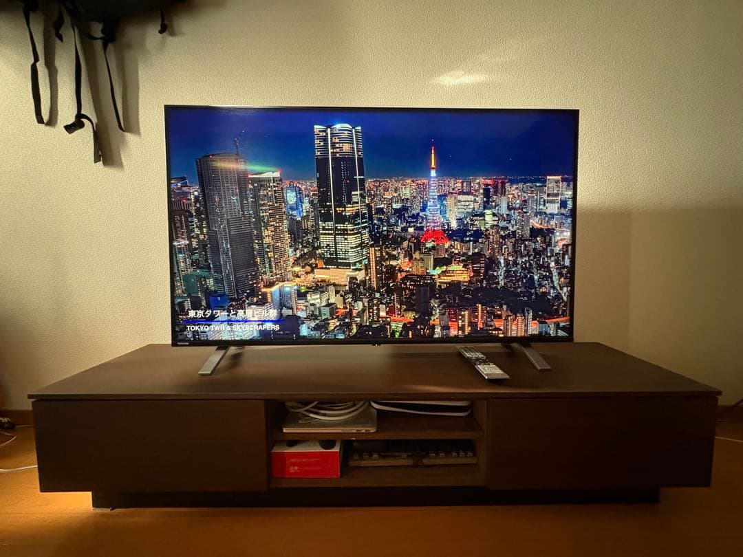 中古品 大画面液晶テレビ リモコン付き