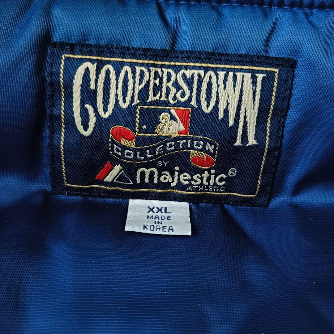 マジェスティック ミルウォーキー・ブルワーズ サテンジャケット/MLB/メンズ