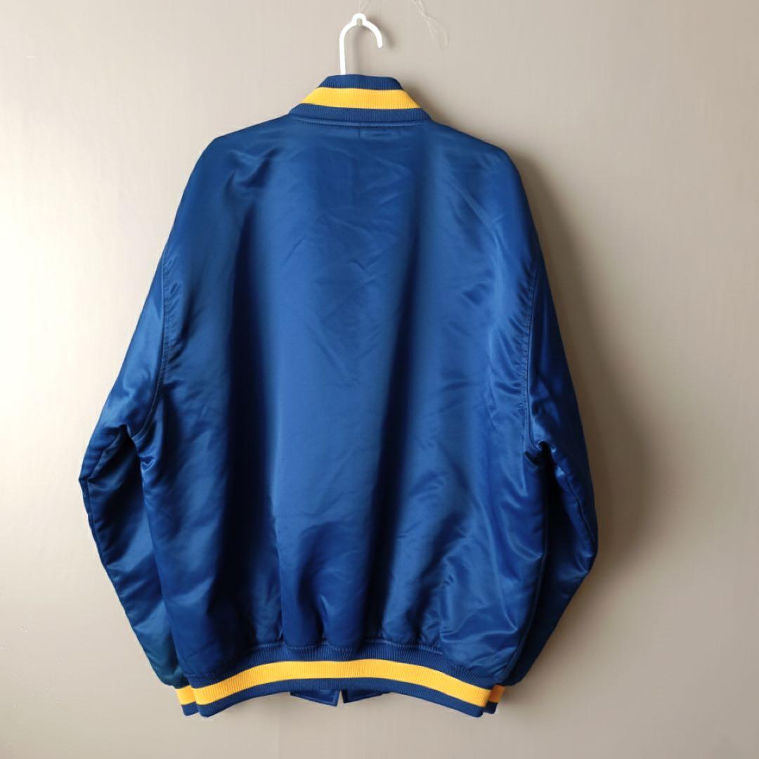 マジェスティック ミルウォーキー・ブルワーズ サテンジャケット/MLB/メンズ