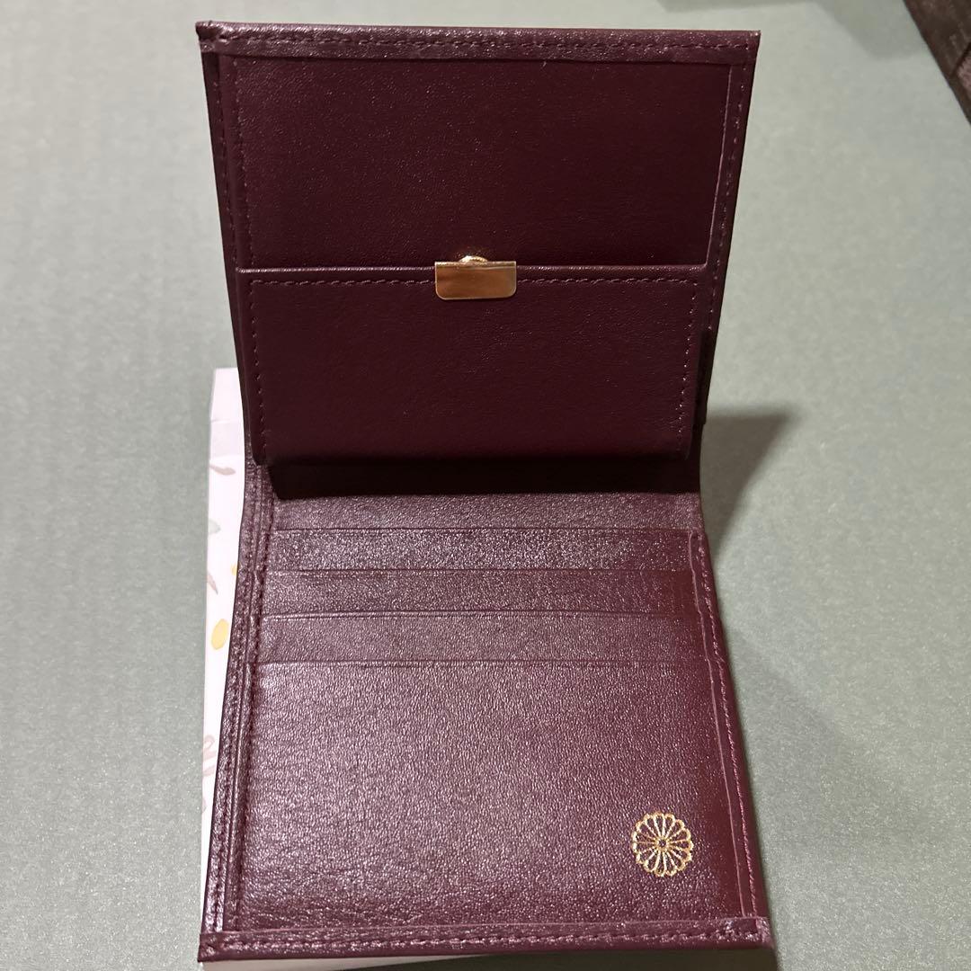 皇居限定 特製二つ折り財布