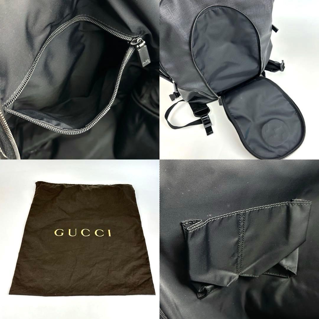 専用■グッチ インターロッキングG バックパック デイパック リュック 黒色