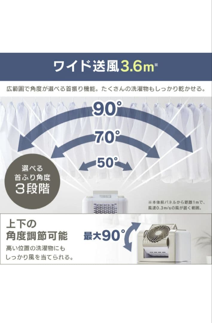 IRIS OHYAMA サーキュレーター衣類乾燥除湿機 KIJDC-K80