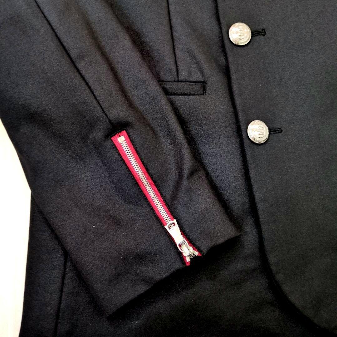 LOVELESS セットアップ　銀ボタン　ダブル　ストレッチ　黒　S　美品