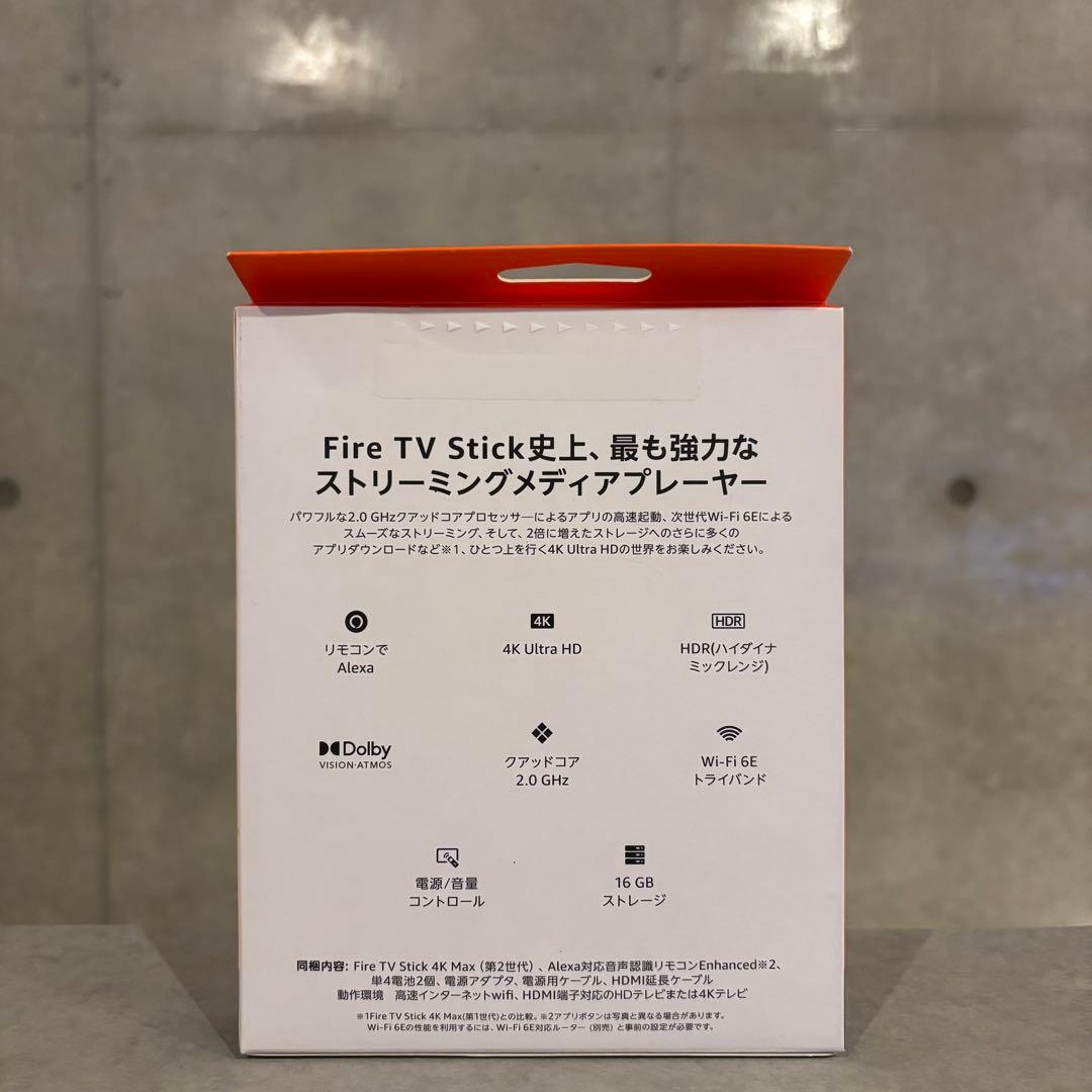 m*m様 Amazon Fire TV Stick 4K MAX 第2世代 Wi