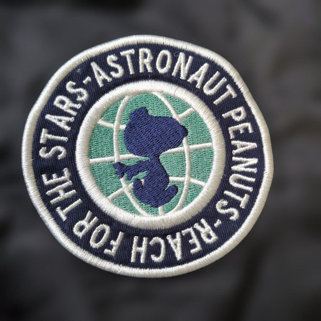 【新品】スヌーピー MA-1 フライトジャケット 黒 L メンズ アストロ