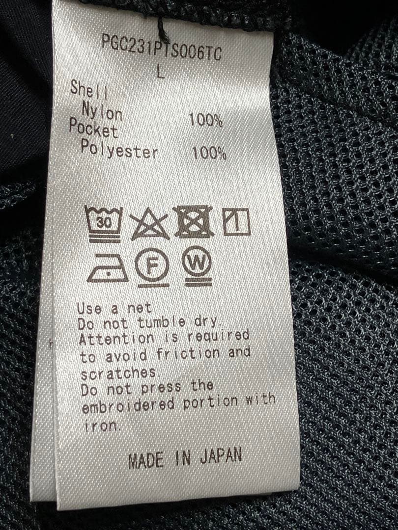 【美品】パシフィックゴルフクラブ（PGC ）黒 ショートパンツ Lサイズ 日本製