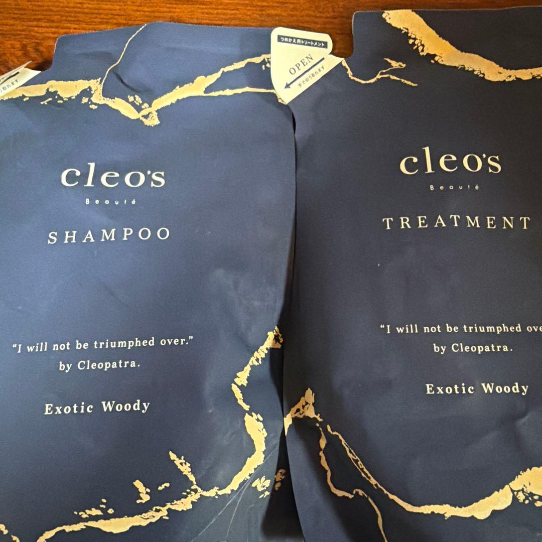 cleo's シャンプー・トリートメント 4セット バラ対応します