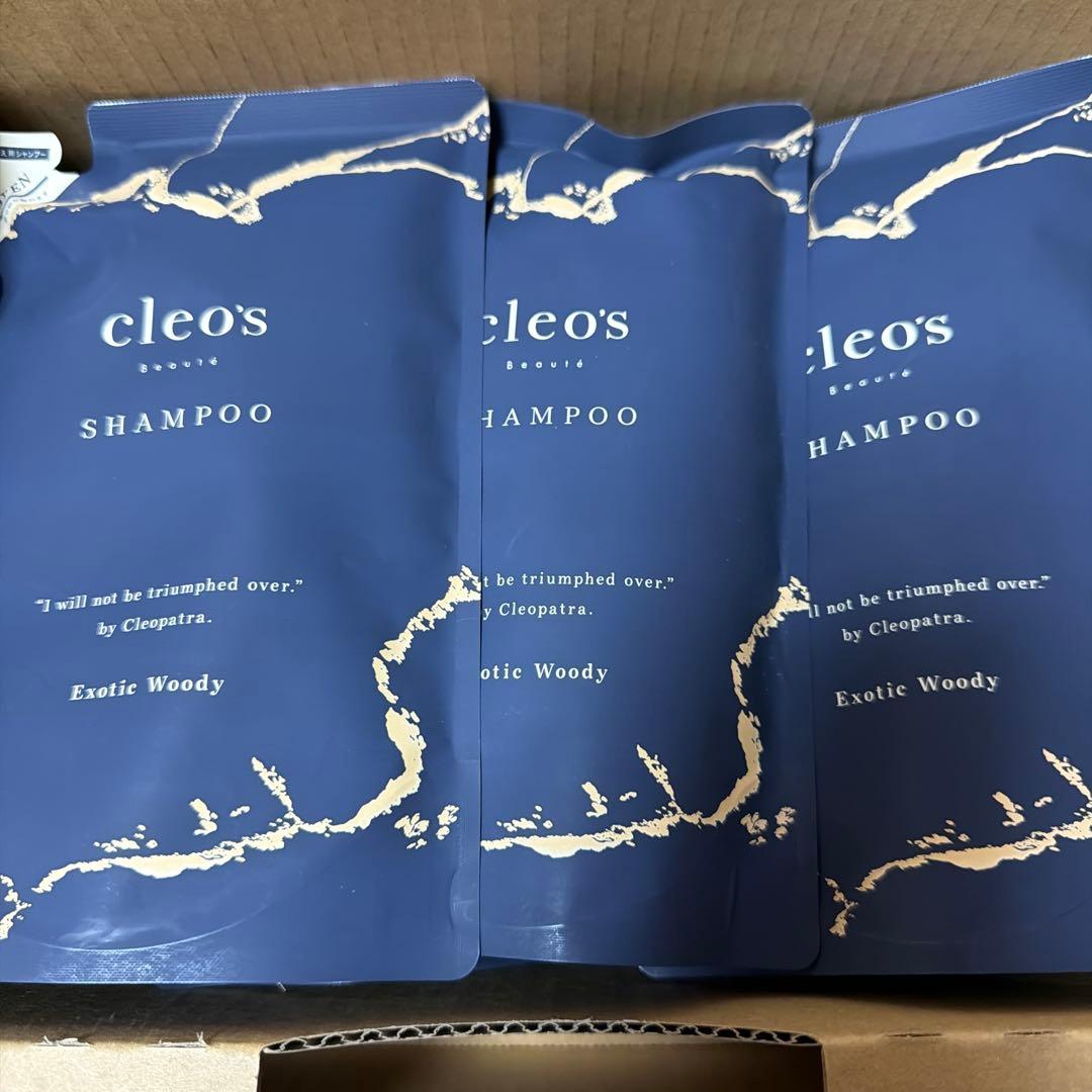 cleo's シャンプー・トリートメント 4セット バラ対応します