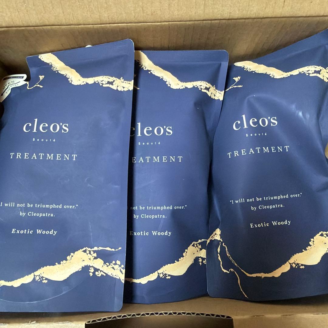 cleo's シャンプー・トリートメント 4セット バラ対応します