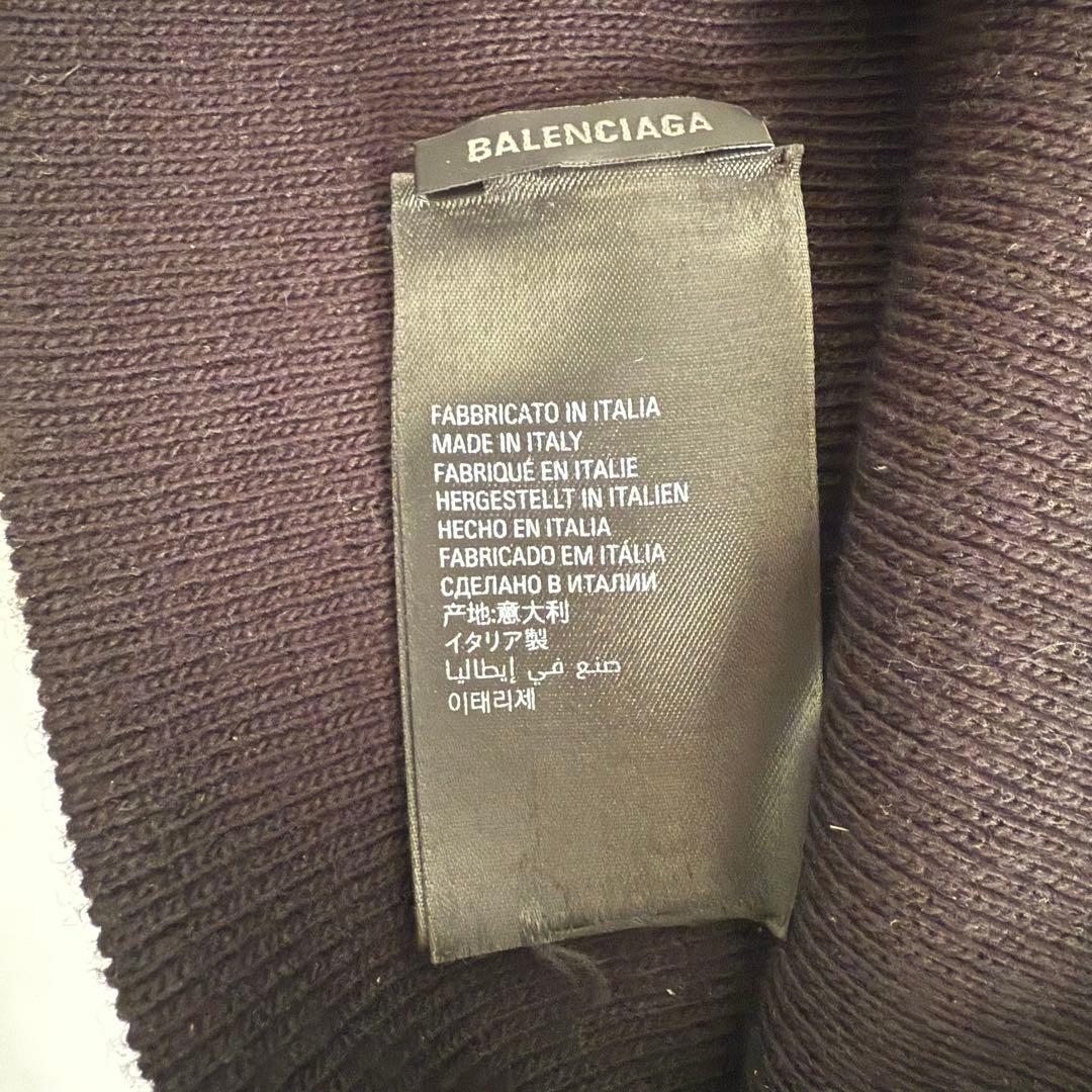 BALENCIAGA ブラック ニット帽　ビーニー