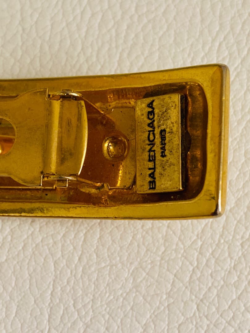 バレンシアガ　BALENCIAGA　バレッタ　髪留め