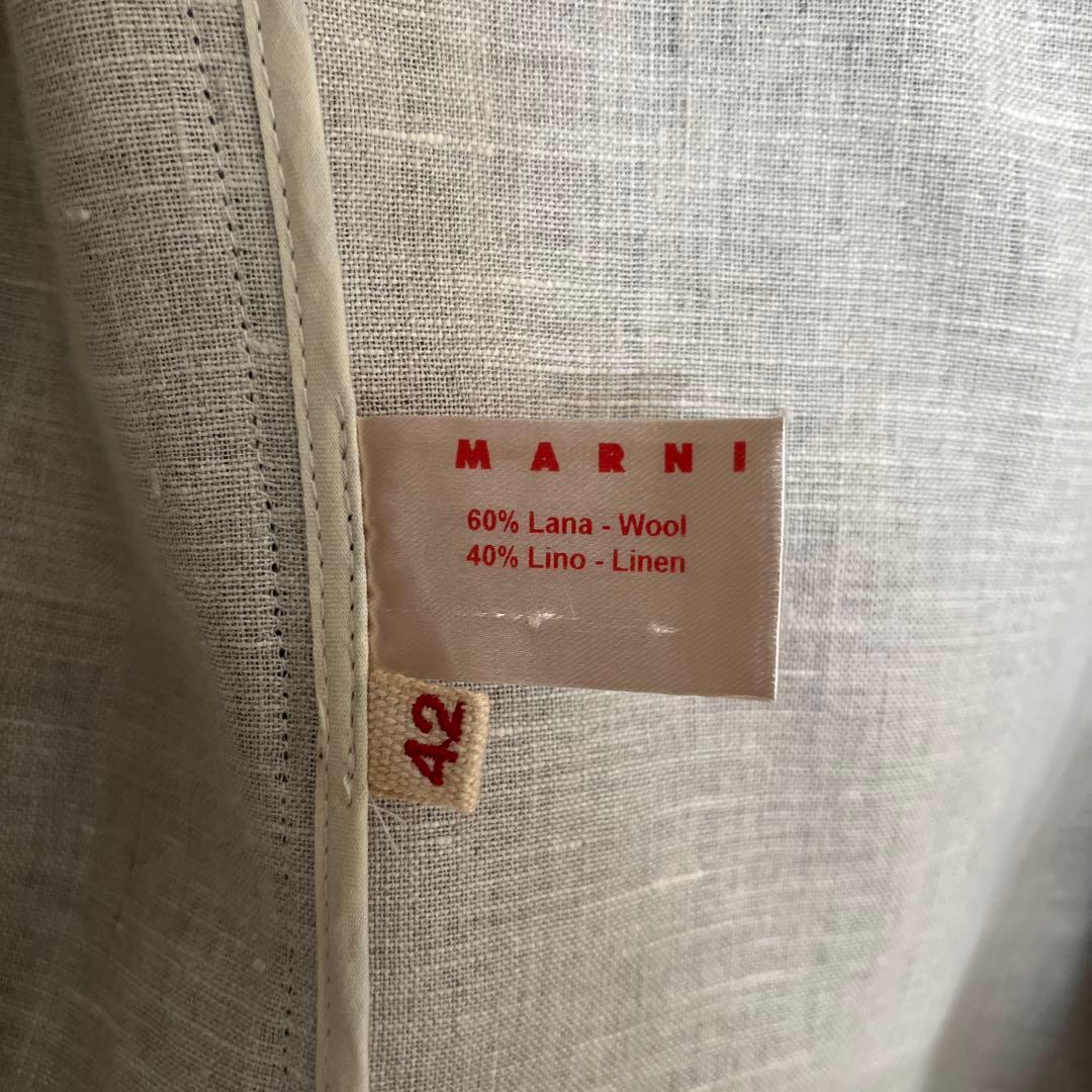 N*s様 マルニ ジャケット リネン メリノウール 42