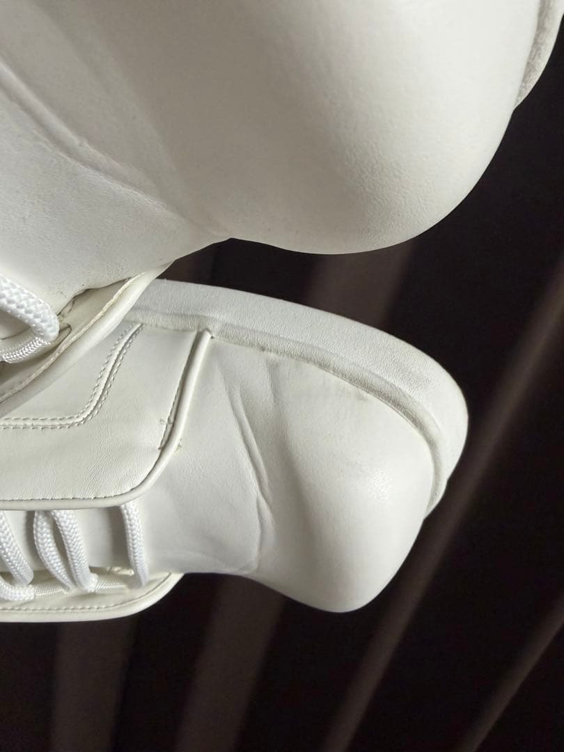 【完売商品】ラクバキ　Racbaki コートスニーカー　ホワイト　レディースM