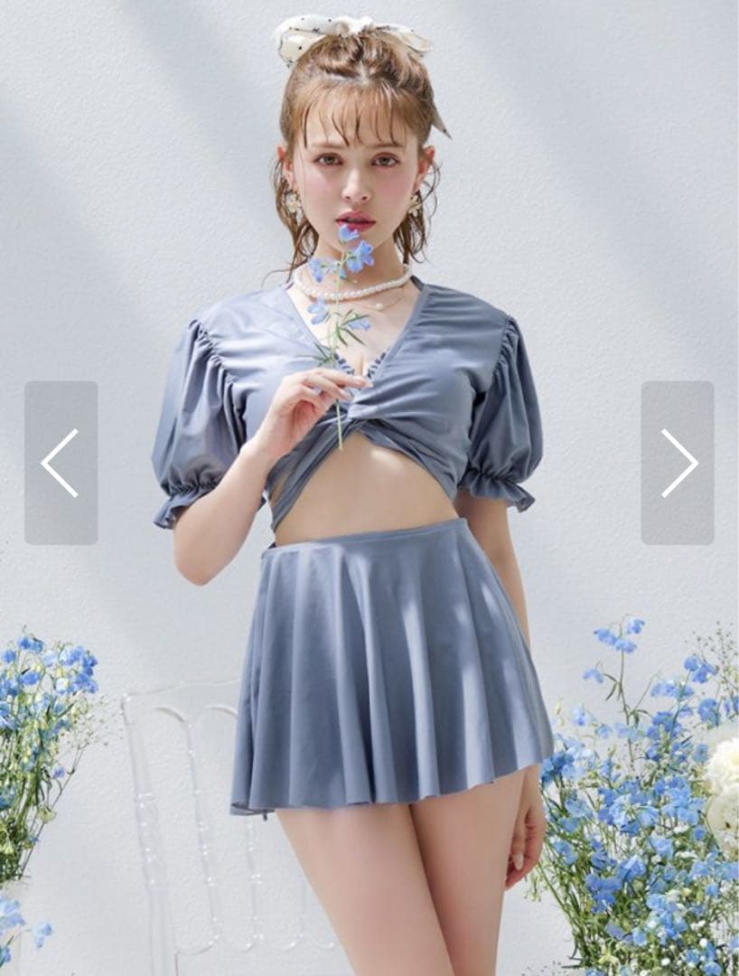 sugar 水着　羽織&スカート付き