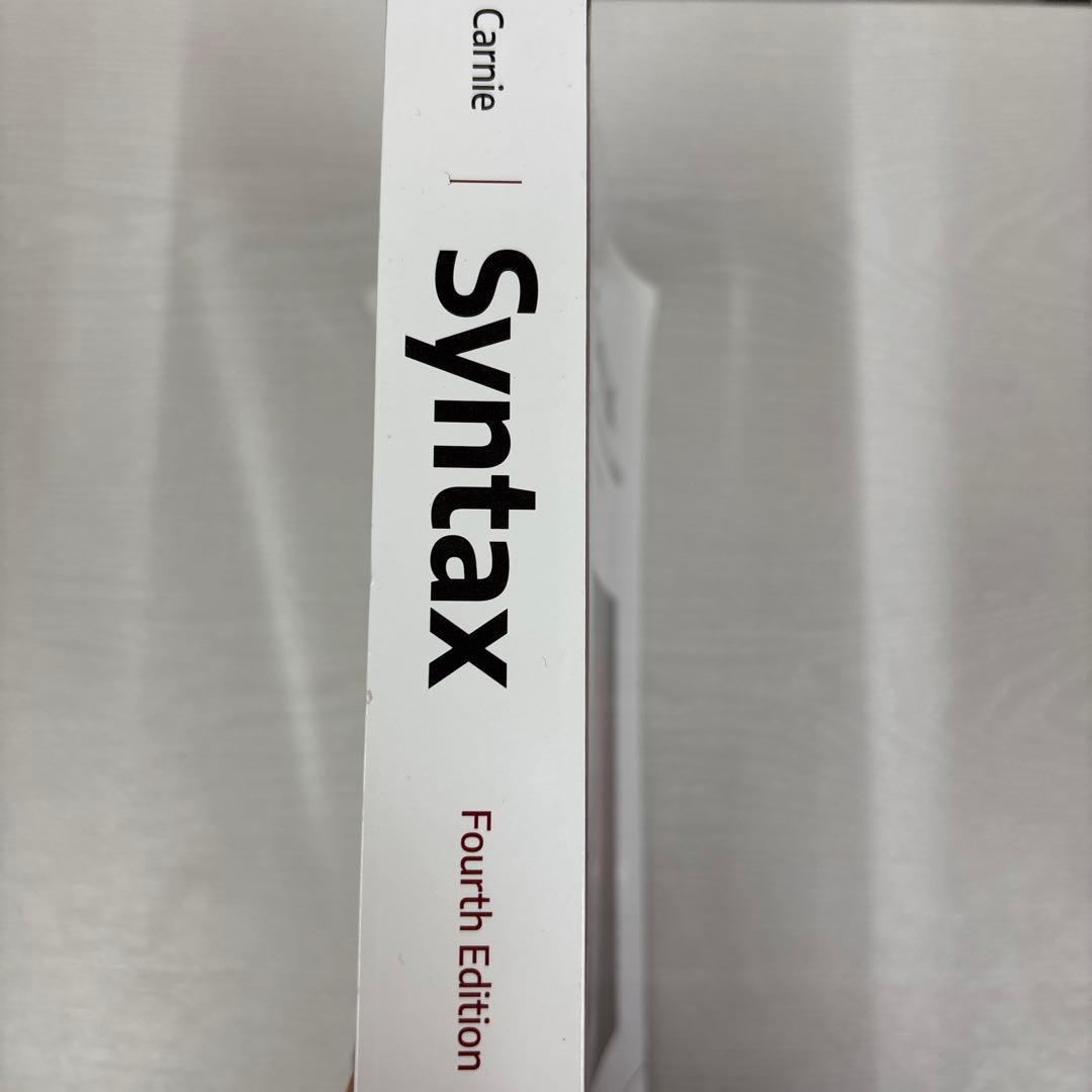 語学・辞書・学習参考書 Syntax: A Generative Introduction