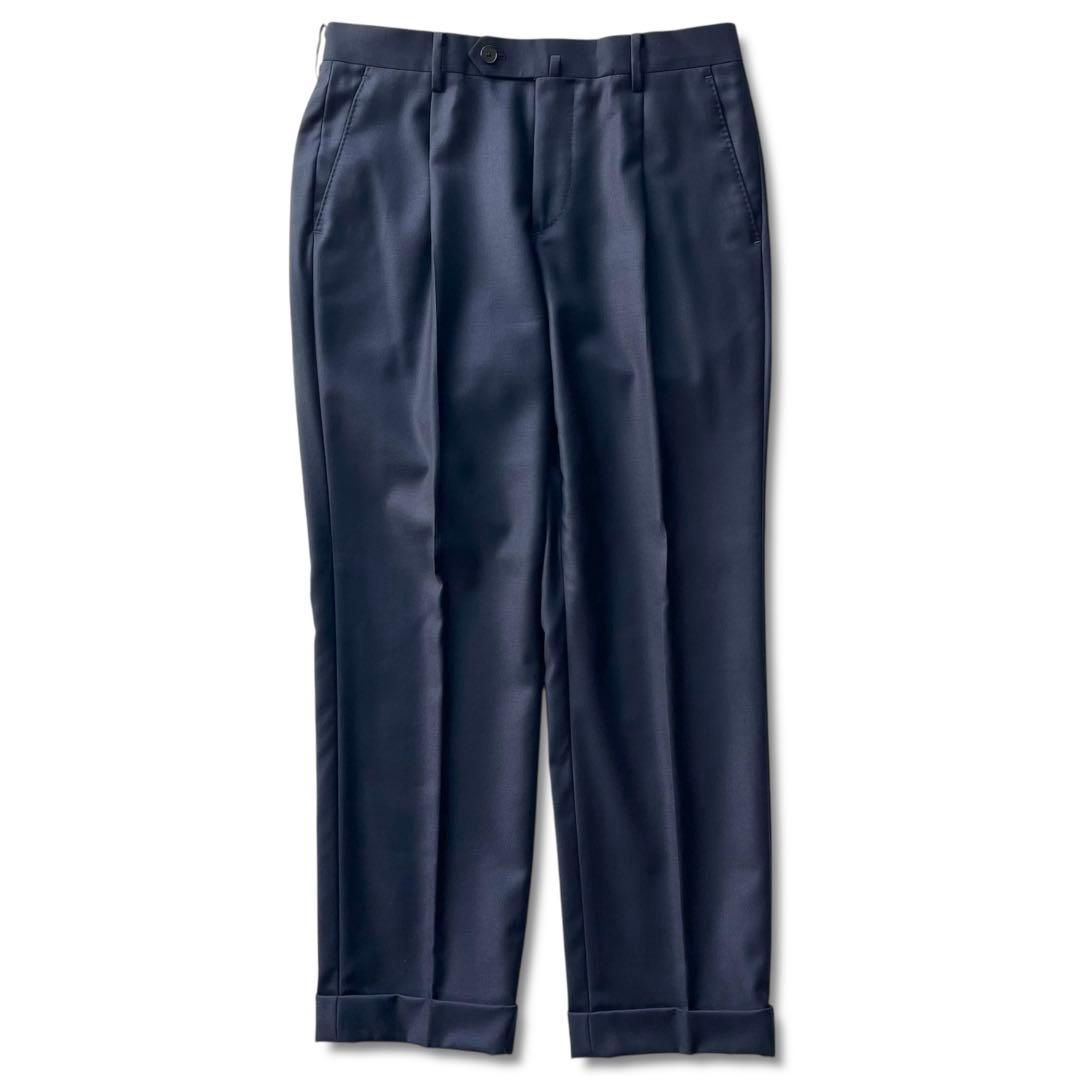 美品 DORMEUIL SHIPS 別注素材 ANCHOR スーツ 44