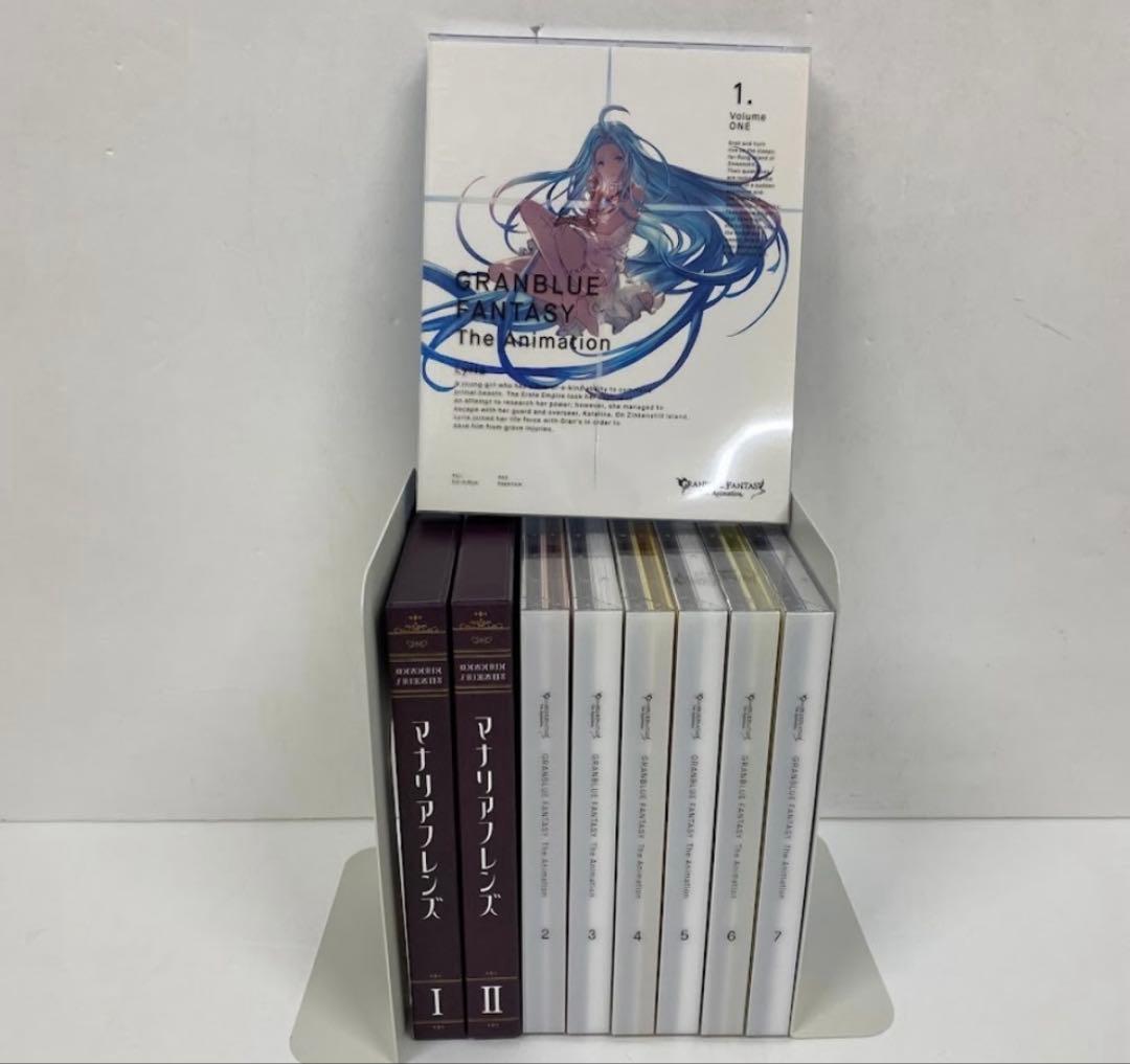【9点セット】DVD グラブル ザ アニメーション1～7+マナリアフレンズ１～2