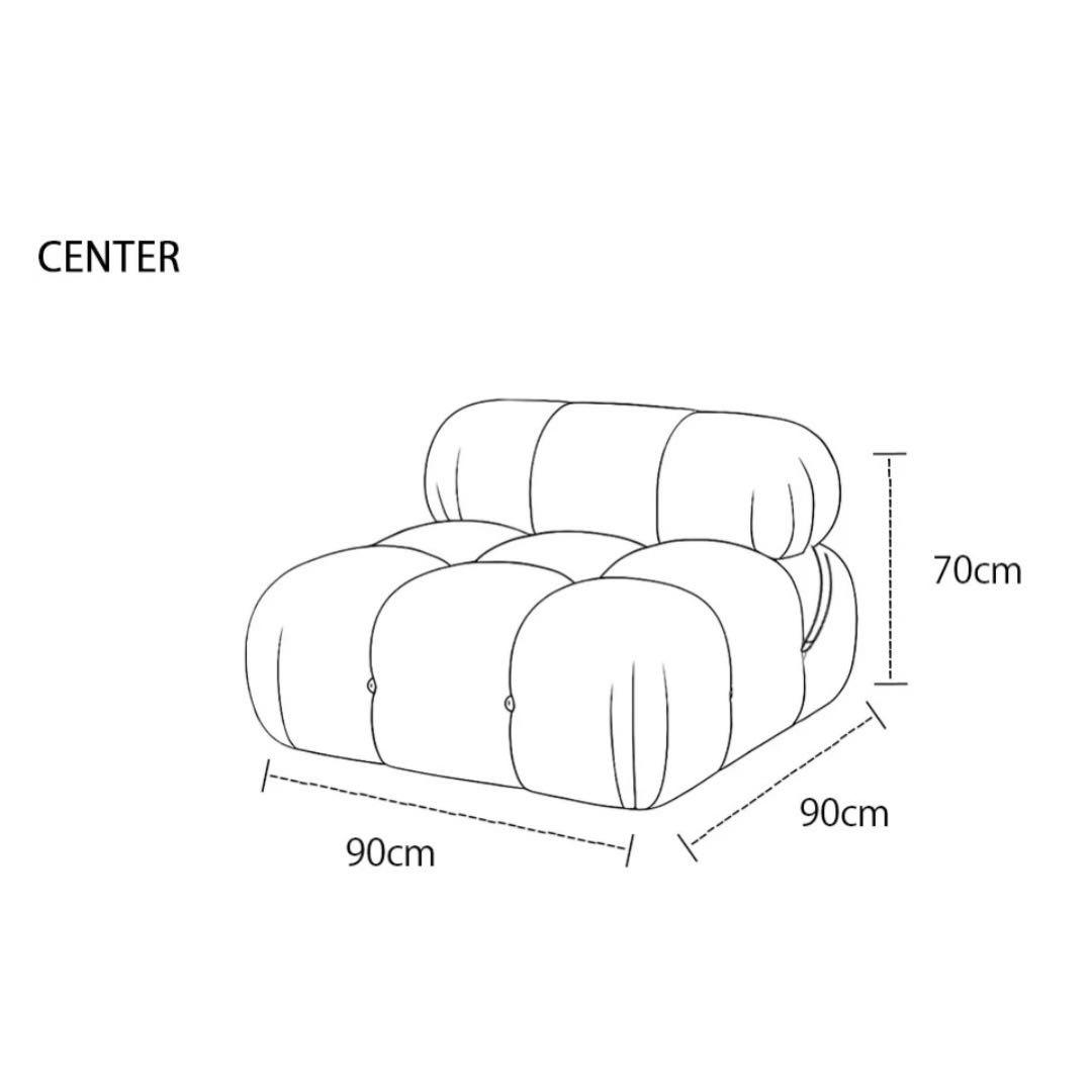 【美品】カマレオンダ　リプロダクト　ソファ　3人掛けソファ