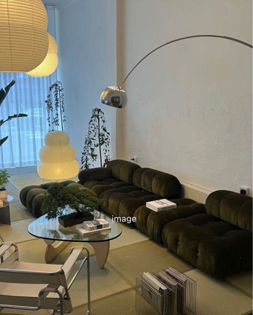 【美品】カマレオンダ　リプロダクト　ソファ　3人掛けソファ