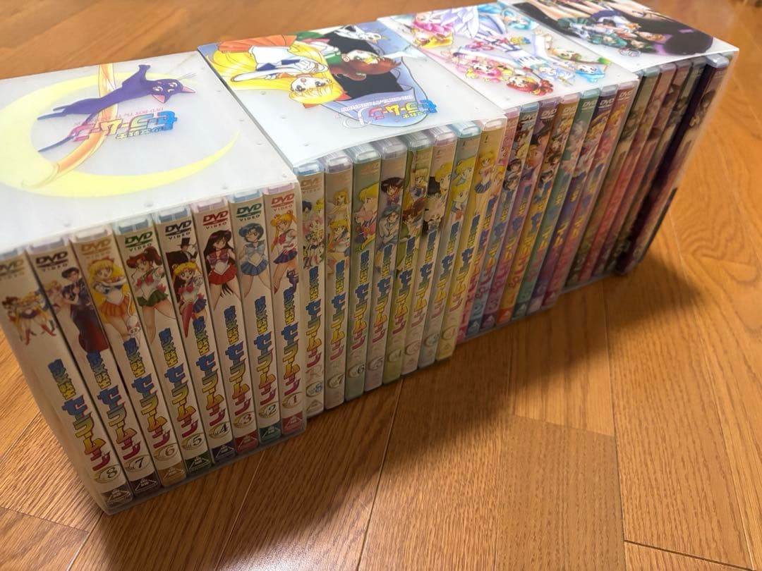 最終値下げ セーラームーン R S SS DVDBOX4set 特典付き