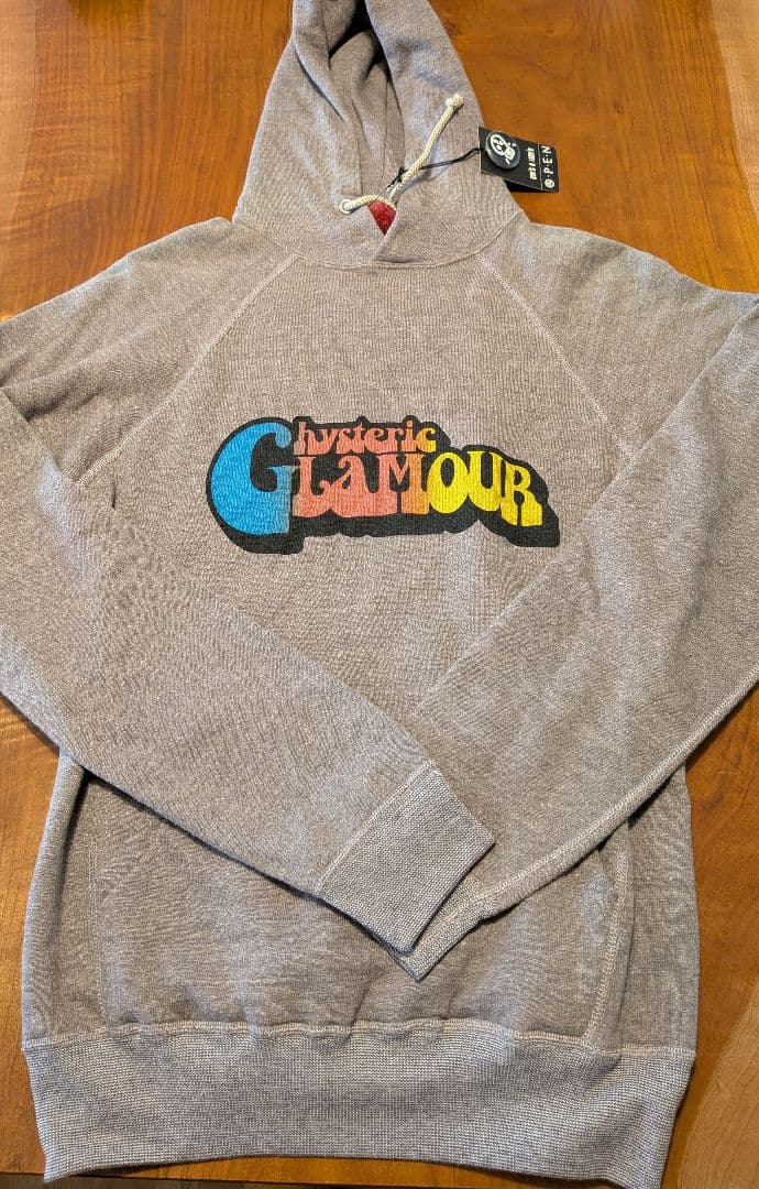 ヒステリックグラマー　パーカー　グレー