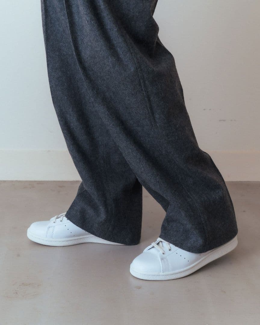 パンツ WOOL FLANNEL TOMBOY PANTS 34